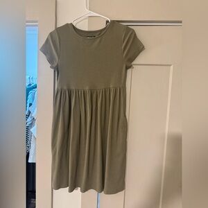 Wild Fable Sage Ribbed dress
